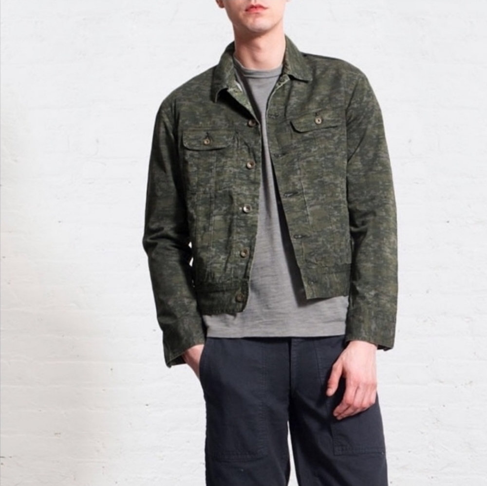 Rag & bone men camo jacket